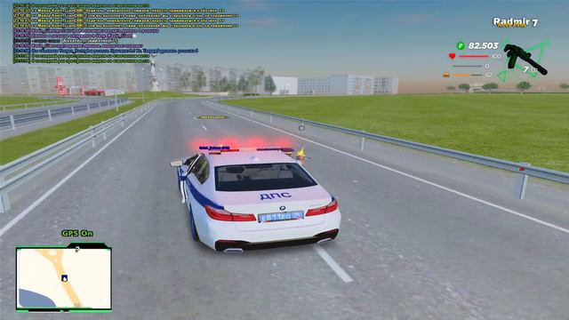 ВОТ КАК ЗАКОНЧИЛАСЬ САМАЯ ДОЛГАЯ И СЛОЖНАЯ ПОГОНЯ - БУДНИ ГАИШНИКА В GTA CRMP [#36] смотреть онлайн