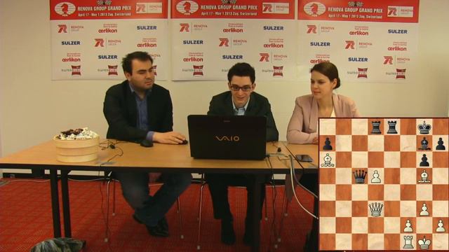Press Conference Round 4: Mamedyarov Shakhriyar (AZE) - Caruana Fabiano (ITA) смотреть онлайн