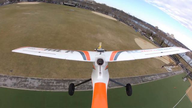 Hobbyzone Aeroscout s2 1.1mm Flight:Morning, Harris Field, Aerobatics, RudderCam, Runcam4K. смотреть онлайн