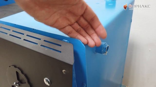 Котёл-печь Zota Box 10 для отопления небольших частных домов. смотреть онлайн