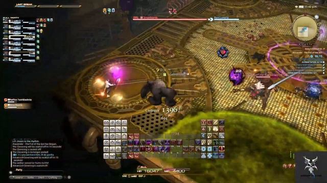Final Fantasy 14 Alexander - The Fist of the Son Normal Raid In Depth Dungeon Walkthrough смотреть онлайн