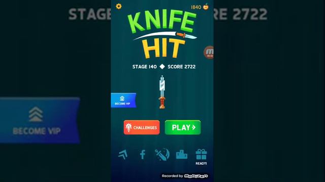 влог новый мировой рекорд в игре Knife Kit смотреть онлайн