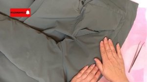 Мой способ ремонта кармана_разорванный карман на пуховике.