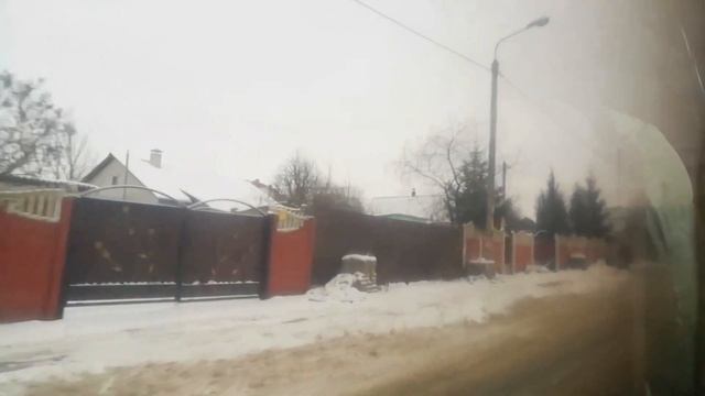 МОЛОДЕЧНО.Поездка на автобусе МАЗ-103.465 Гос.№ AI 6199-5 маршрут №2 (08.01.2023) смотреть онлайн