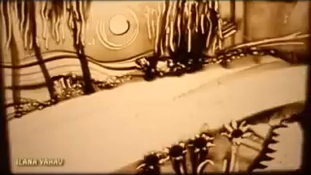 "One man's Dream " A Sand Art by Ilana Yahav - SandFantasy смотреть онлайн