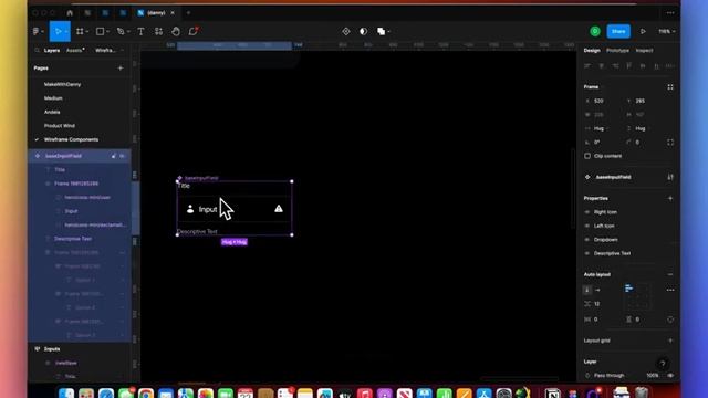 Figma / Creating Input Fields with Auto Layout + Base Components смотреть онлайн