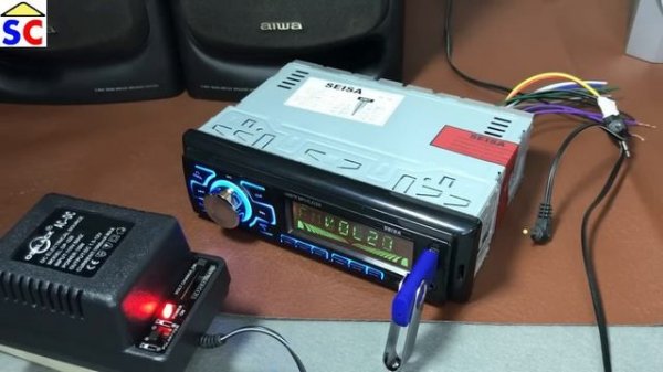 Como conectar cualquier auto estéreo en casa con simple truco!