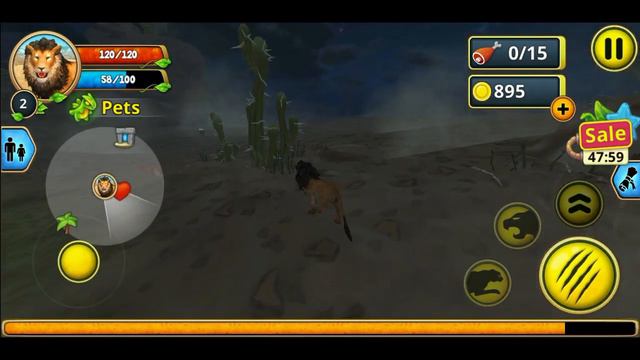 Lion Family Sim Online: Hunting in Savanna - Animal Simulator Android Gameplay смотреть онлайн