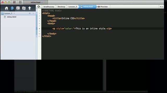 Урок 26 Стили строки CSS смотреть онлайн