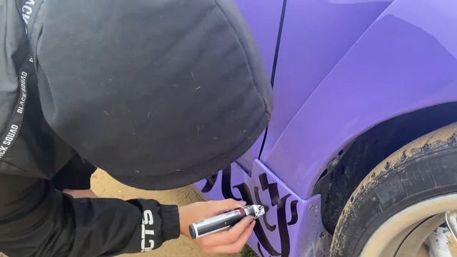 TOYOTA CELICA - Роспись арабской каллиграфией смотреть онлайн