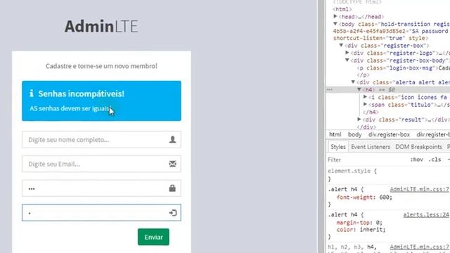 Fatiando Tema vídeo 7 Codificando Cadastro parte 4 validando e-mail e inserindo usuário смотреть онлайн