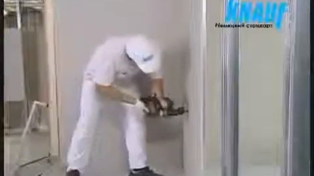 Монтаж листов ГКЛ Knauf