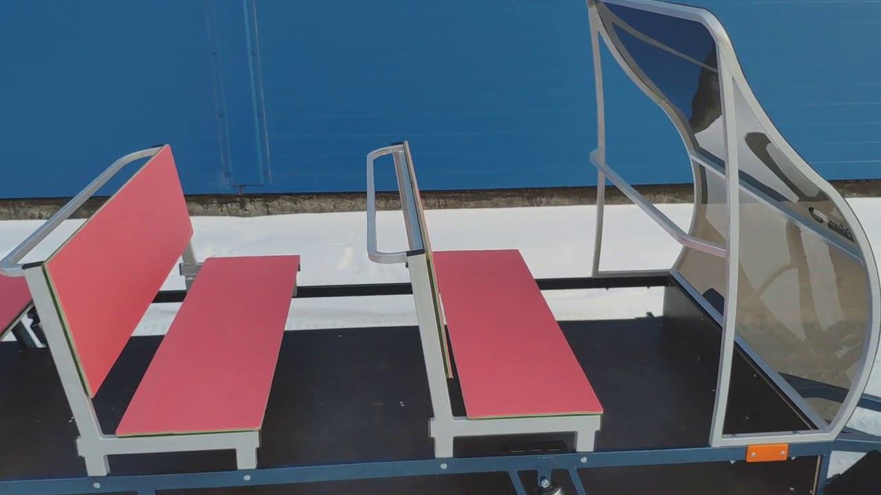 сани для снегохода ванёк-550-2 смотреть онлайн