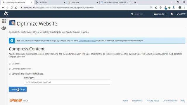 How to increase website speed quickly | cPanel optimize website смотреть онлайн