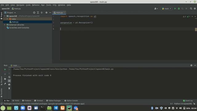 Python Project - Speech Recognition - Pengenalan suara смотреть онлайн