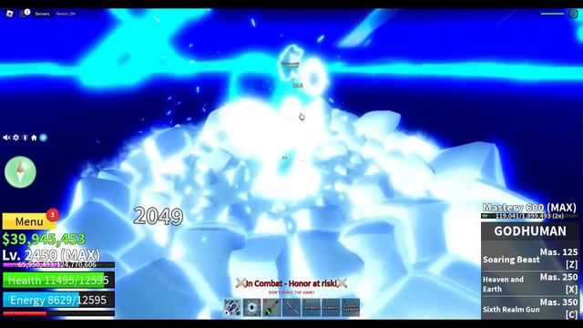 Highlight 60M Human V4 Soul Damage + God Human + CDK + Portal (Blox Fruits Bounty Hunting) смотреть онлайн
