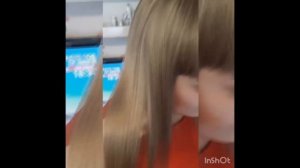 Из блонда в Натуральный русый без зелени
