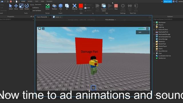 How to make Healing tools In Roblox Studio смотреть онлайн