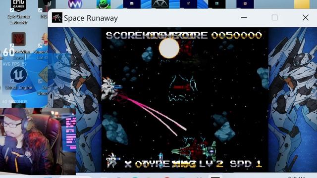 Space Runaway Steam Deck Playable At 4K 60FPS Windows 11? 16-Bit Side Scrolling Shootum Up Game смотреть онлайн