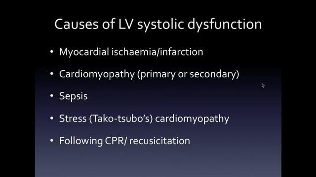 ICU Echo Course, Left Ventricle (LV) Systolic Function смотреть онлайн
