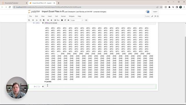 Import Excel and CSV Files into R with Jupyter Notebook смотреть онлайн