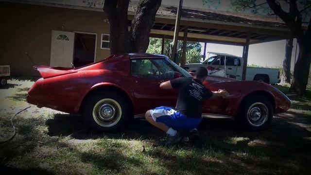 1976 Corvette Stingray cleanup! смотреть онлайн