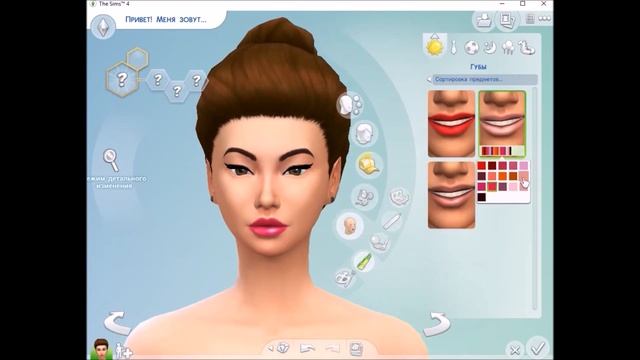 СОЗДАНИЕ ПЕРСОНАЖА В SIMS 4 / ЛЕДИ смотреть онлайн