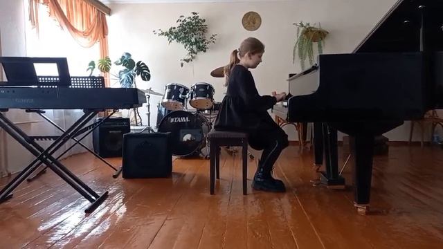 Герин Мария, 9 лет, В. Шаинский "Антошка" смотреть онлайн