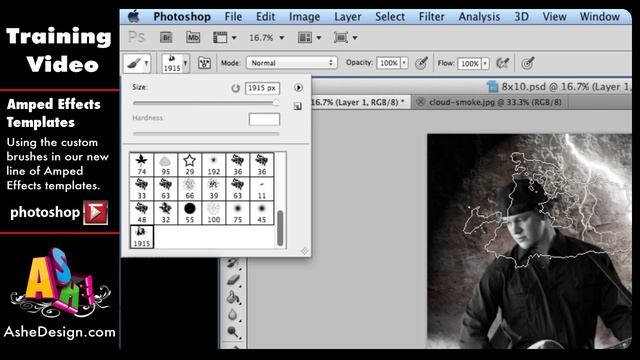 Amped Brushes Training Video смотреть онлайн