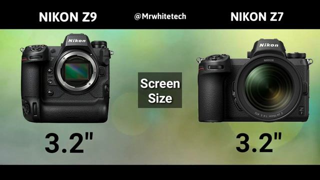 Nikon Z9 Vs Nikon Z7