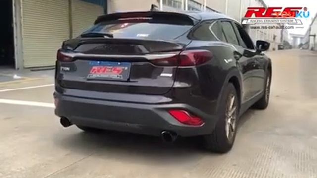 Mazda CX-4 RES exhaust system (RES排气管 马自达CX-4 改装RES中尾段智能电子可变阀门排气系统-路试效果) смотреть онлайн