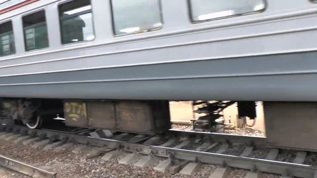 ЭЛЕКТРОПОЕЗД ЭД4-0005 ПРИБЫВАЕТ НА СТАНЦИЮ ЧЕХОВ смотреть онлайн