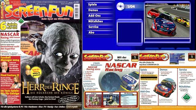 Bravo Screenfun 01/2004 - Nescar Racing 2002 Season