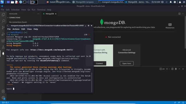 Instalación de MongoDB, Mongo Compas y Extensión de Visual Studio en Linux(Debian Distros) EXPLICAD смотреть онлайн