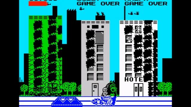 Rampage Walkthrough, ZX Spectrum