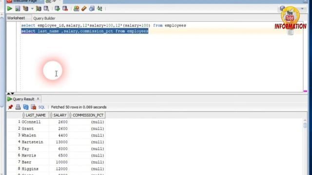 SQL Fundamental:lesson1:Retrieving Data Using the SQL SELECT Statement смотреть онлайн