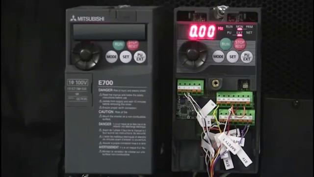 Mitsubishi Quick Tips: FR-PU07 Connection to FR-D700 смотреть онлайн