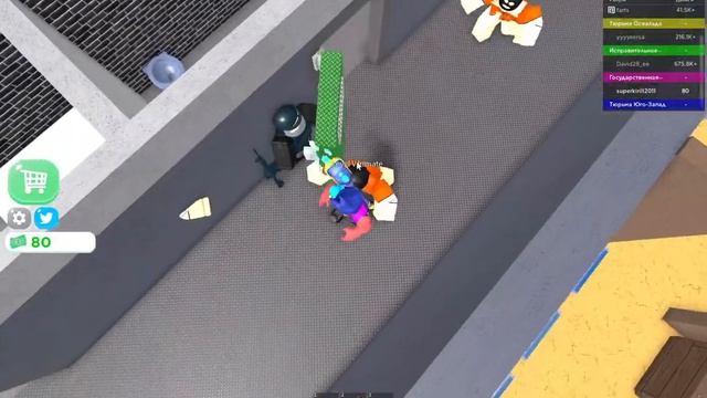 ИГРАЕМ В PRISON TYCOON ROBLOX №5 !!! // ROBLOX смотреть онлайн