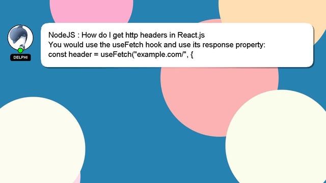 NodeJS : How do I get http headers in React.js смотреть онлайн