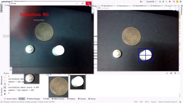Opencv : Multi Template Match | Real Time | смотреть онлайн