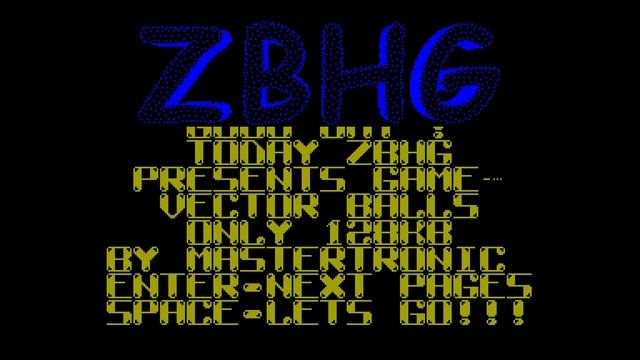 Vector Balls Remix 128 Crack Intro - ZBHG [#zx spectrum] смотреть онлайн