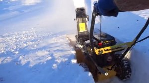 Новый проект СНЕГОУБОРЩИК CUB CADET 530 HD SWE ПОСЛЕ РЕМОНТА  ФРИКЦИОННОГО ДИСКА