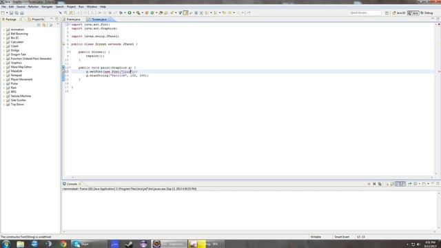 Java 2D Graphics - Drawing Strings: Episode 2 смотреть онлайн