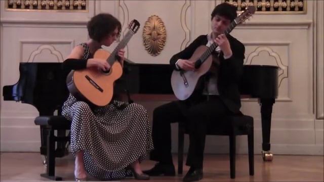 Aeolian Guitar Duo - Tango Suite by Astor Piazzolla смотреть онлайн