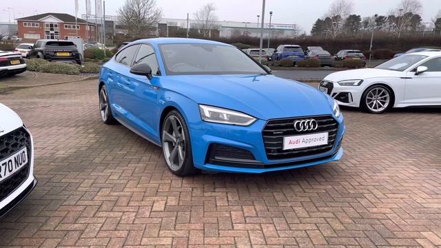 Approved Used Audi A5 Sportback Black Edition 40 TDI quattro 190 PS S tronic at Stafford Audi смотреть онлайн