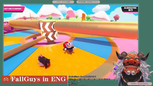 【FallGuys in English】優勝!!!するぞ!!! Wan to win !!!!【アルランディス/ホロスターズ】 смотреть онлайн