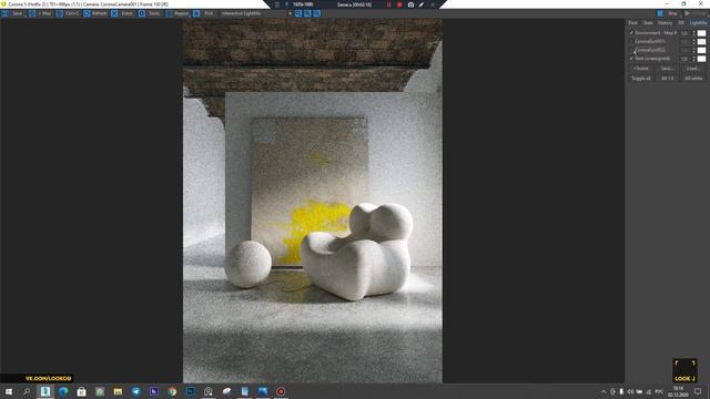 Простой и эффектный способ настройки освещения в 3ds max | corona render смотреть онлайн