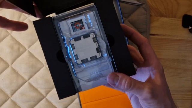 Ryzen 9 7900x распаковка бокса