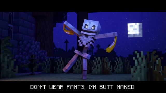 [1 HOUR] MINECRAFT SKELETON RAP | "I've Got A Bone" | Dan Bull Animated Music Video смотреть онлайн