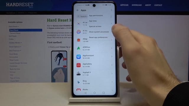 How to Reset App Preferences in HUAWEI P Smart 2021 – Clear App Preferences смотреть онлайн